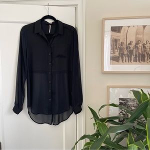 Free People button down